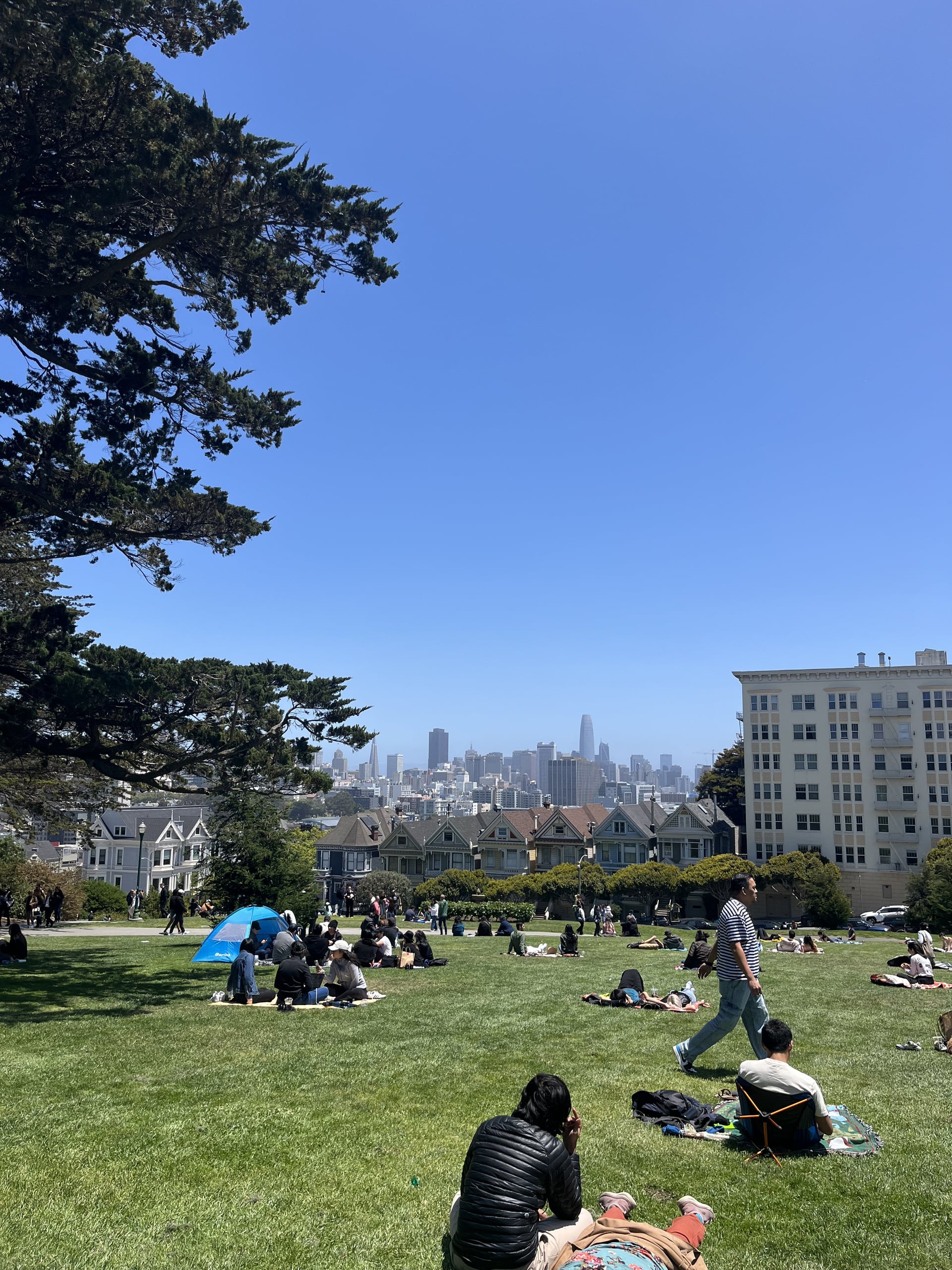 landed in San Francisco